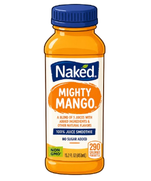 Naked Juice Mighty Mango bottle